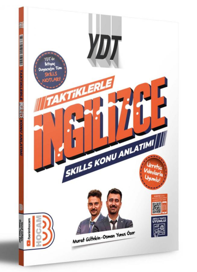 2025 YDT Taktiklerle İngilizce SKILLS Konu Anlatımı Benim Hocam ANKA Fotokopi