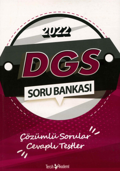 DGS SORU BANKASI ÇÖZÜMLÜ SORULAR CEVAPLI TESTLER ANKA Fotokopi