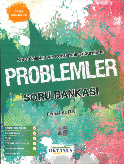 TYT-AYT PROBLEMLER SORU BANKASI KONU ÖZETLİ ÇÖZÜMLÜ ANKA Fotokopi