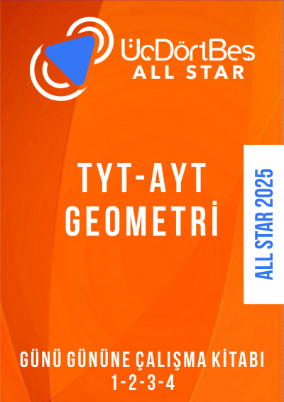 ALL STAR TYT- AYT GEOMETRİ Günü Gününe Çalışma Kitabı (1-2-3-4 Hepsi Bir Arada) ANKA Fotokopi