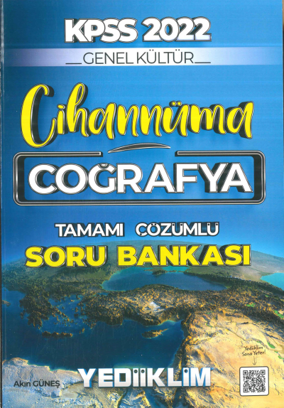KPSS CİHANNÜMA COĞRAFYA TAMAMI ÇÖZÜMLÜ SORU BANKASI ANKA Fotokopi