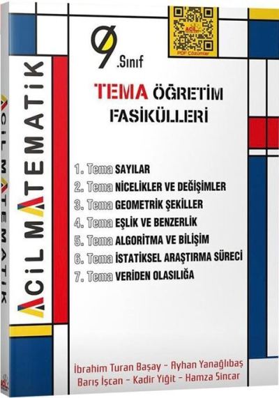9. Sınıf Acil Matematik Tema Öğretim Fasikülleri Acil Yayınları ANKA Fotokopi