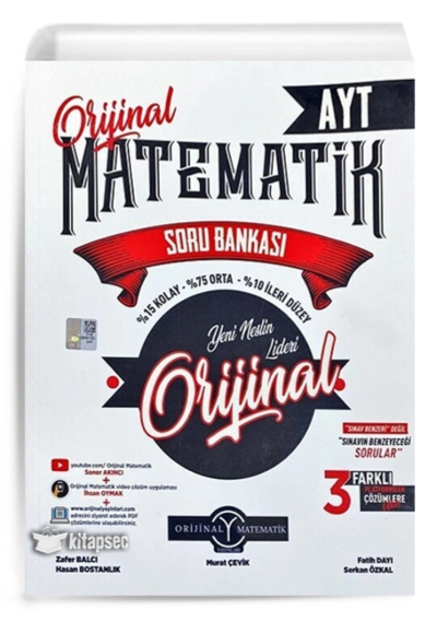 ORİJİNAL MATEMATİK AYT SORU BANKASI