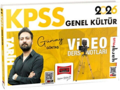 2026 KPSS Genel Kültür Tarih Video Ders Notları Yargı Yayınevi ANKA Fotokopi