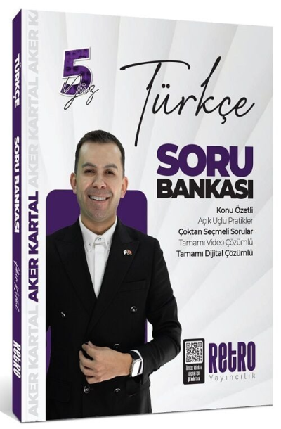 2025 KPSS Model Aker Kartal Türkçe Soru Bankası Retro Yayıncılık ANKA Fotokopi