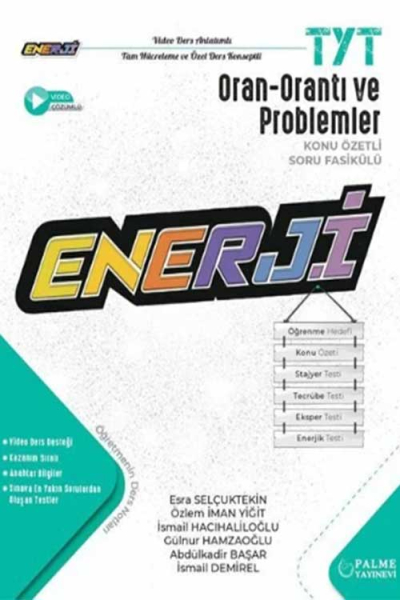 TYT Enerji Oran-orantı ve Problemler Konu Özetli Soru Fasikülü