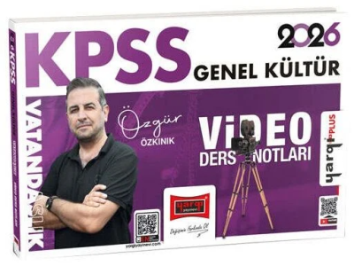 2026 KPSS Vatandaşlık Video Ders Notları Özgür Özkınık Yargı Yayınları ANKA Fotokopi