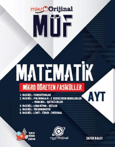 Mikro AYT Matematik MÖF Mikro Öğreten Fasiküller Orijinal Yayınları ANKA Fotokopi