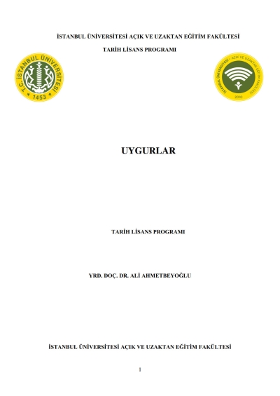 Uygurlar ANKA Fotokopi