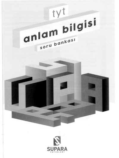 TYT ANLAM BİLGİSİ SORU BANKASI ANKA Fotokopi