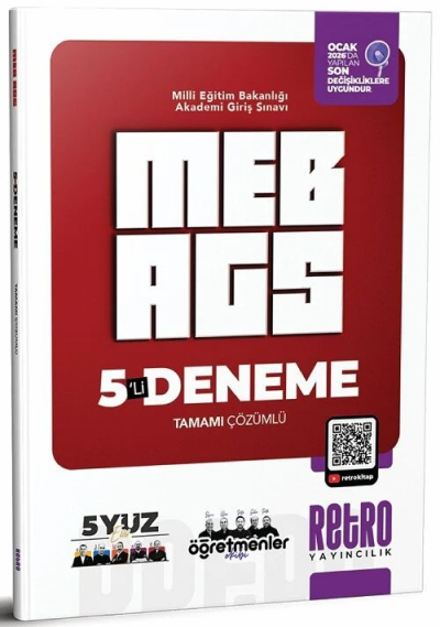 MEB AGS Tüm Dersler 5 Deneme Retro Yayıncılık ANKA Fotokopi