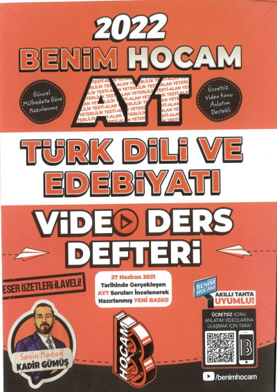 AYT Türk Dili ve Edebiyatı Video Ders Notları ANKA Fotokopi