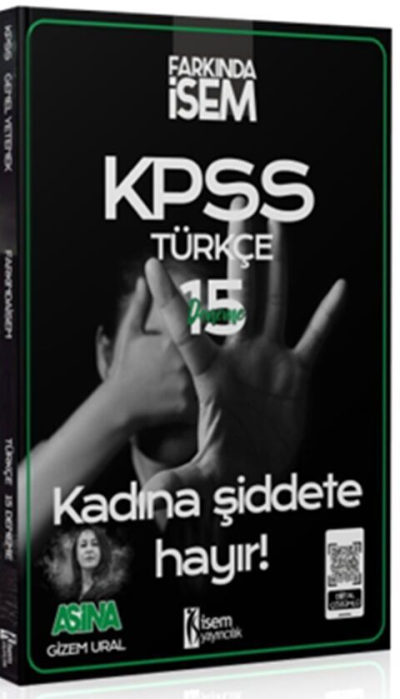 KPSS Türkçe Aşina Farkında İsem 15 Deneme İsem Yayınları ANKA Fotokopi