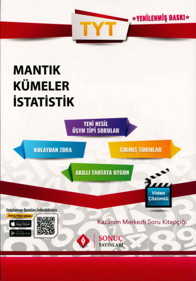 TYT MANTIK KÜMELER İSTATİSTİK SORU KİTAPÇIĞI ANKA Fotokopi