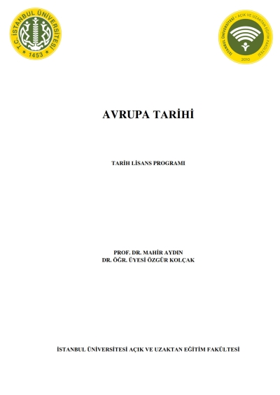 Avrupa Tarihi ANKA Fotokopi