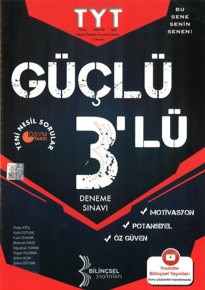 TYT Güçlü 3‘lü Deneme Sınavı ANKA Fotokopi