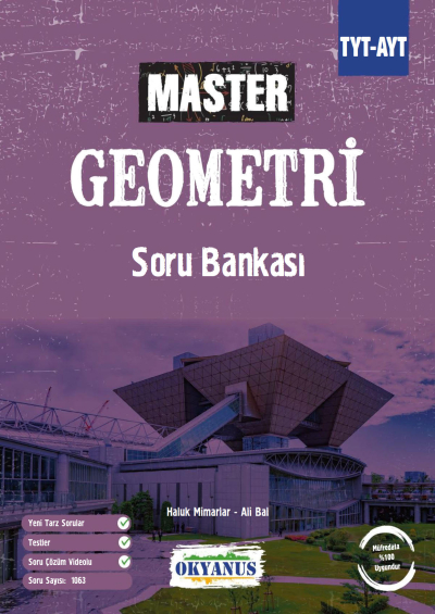 TYT AYT Master Geometri Soru Bankası Okyanus Yayınları ANKA Fotokopi