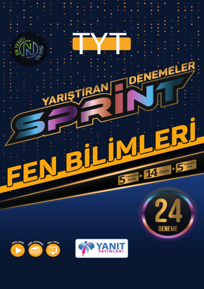 TYT Fen Bilimleri Sprint 24 Deneme Yanıt Yayınları