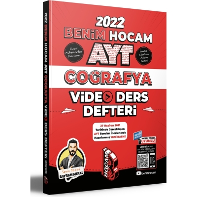 AYT COĞRAFYA VİDEO DERS DEFTERİ ANKA Fotokopi