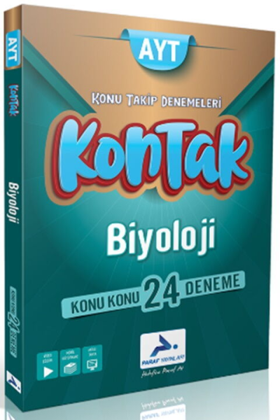 AYT Biyoloji Kontak Konu Takip Denemeleri Paraf Akademi ANKA Fotokopi