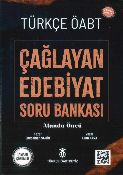 ÖABT Türkçe Öğretmenliği Çağlayan Edebiyat Soru Bankası Çözümlü Türkçe ÖABTDEYİZ ANKA Fotokopi