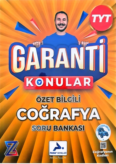 Paraf Z Takım TYT Coğrafya Garanti Konular Video Soru Bankası Yunus Turan PRF Paraf Yayınları ANKA Fotokopi