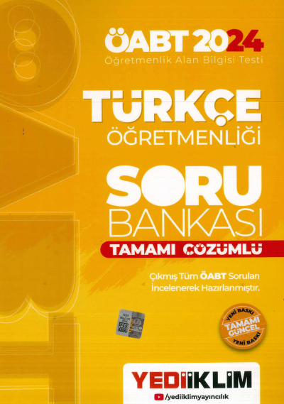 ÖABT TÜRKÇE SORU BANKASI TAMAMI ÇÖZÜMLÜ