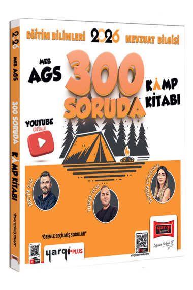 2026 MEB-AGS Eğitim Bilimleri ve Mevzuat Bilgisi 300 Soruda Youtube Çözümlü Kamp Kitabı Yargı Yayınları ANKA Fotokopi