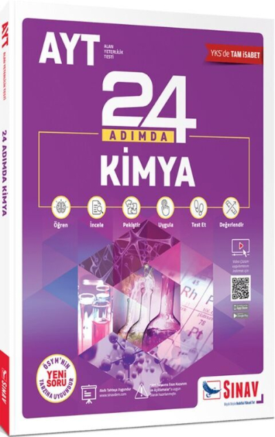 AYT Kimya 24 Adımda Konu Anlatımlı Soru Bankası Sınav Dergisi Yayınları ANKA Fotokopi