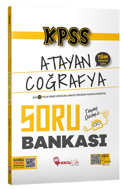 KPSS Coğrafya Atayan Soru Bankası Hoca Kafası ANKA Fotokopi