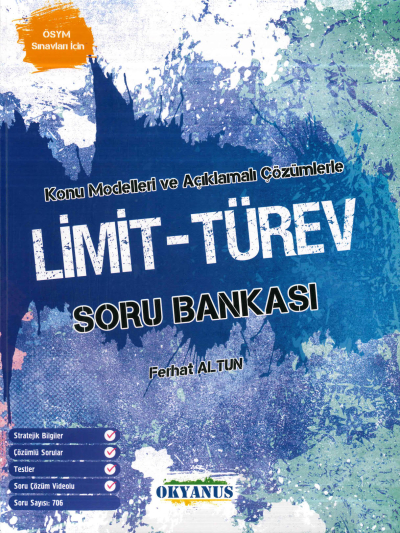 TYT-AYT LİMİT-TÜREV AÇIKLAMALI ÇÖZÜMLÜ SORU BANKASI ANKA Fotokopi