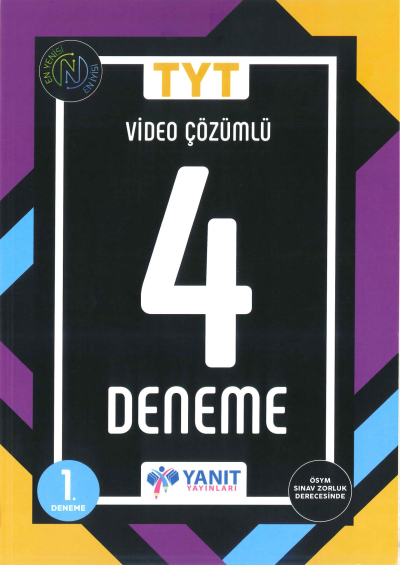 TYT Video Çözümlü 4 Deneme ANKA Fotokopi