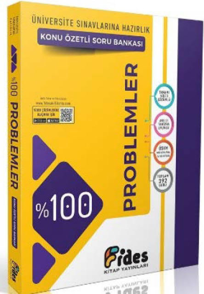 Tüm ÖSYM Sınavlarına Hazırlık %100 Problemler Konu Özetli Soru Bankası Fides Yayınları ANKA Fotokopi