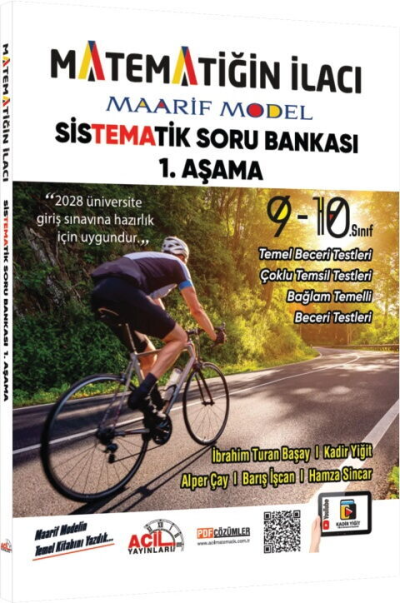 2028 TYT Matematiğin İlacı Maarif Model Sistematik Soru Bankası 1 Acil Yayınları ANKA Fotokopi