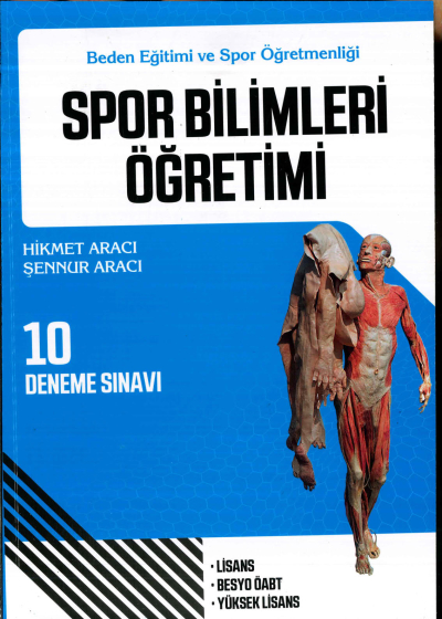 SPOR BİLİMLERİ ÖĞRETİMİ 10 DENEME SINAVI ANKA Fotokopi