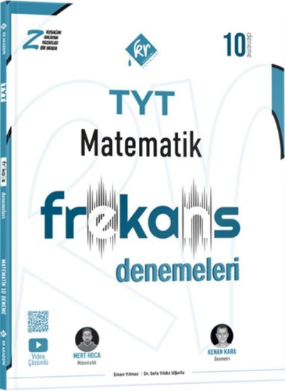 2025 TYT Matematik 10'lu Frekans Denemeleri KR Akademi Yayınları