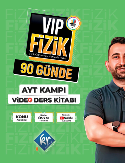 Vip Fizik 90 Günde AYT Kampı Video Ders Kitabı ANKA Fotokopi