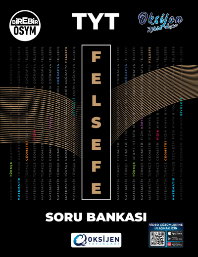 TYT Felsefe Soru Bankası Oksijen Yayınları