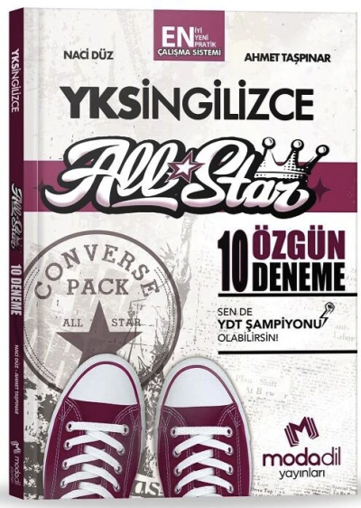 YKSDİL YDT İngilizce All Star 10 Özgün Deneme Modadil Yayınları ANKA Fotokopi