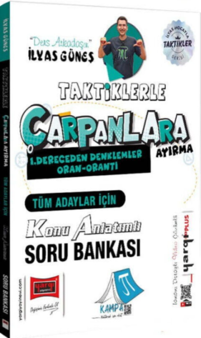 Tüm Adaylar İçin Taktiklerle Çarpanlara Ayırma Konu Anlatımlı Soru Bankası Yargı Yayınları ANKA Fotokopi
