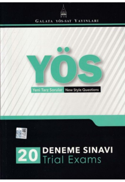 YÖS Yeni Tarz Sorular New Style Questions 20 Deneme Sınavı Trial Exams ANKA Fotokopi