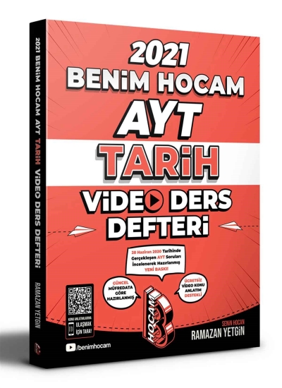AYT TARİH VİDEO DERS DEFTERİ