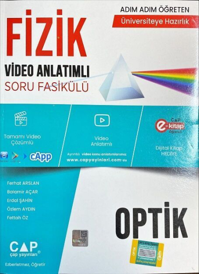 Fizik Optik Konu Anlatımlı Soru Bankası ANKA Fotokopi
