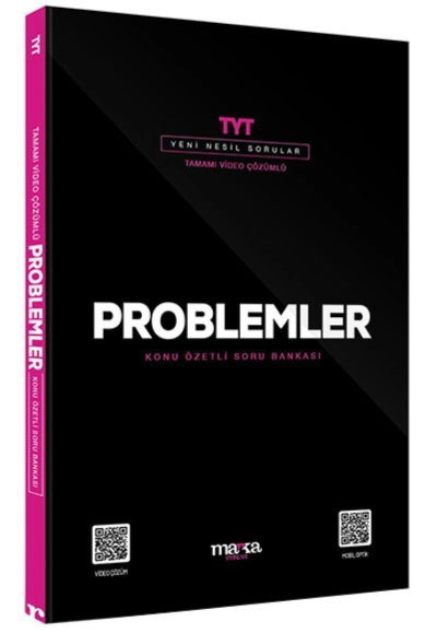 TYT Problemler Konu Özetli Yeni Nesil Soru Bankası Tamamı Video Çözümlü 2024 ANKA Fotokopi