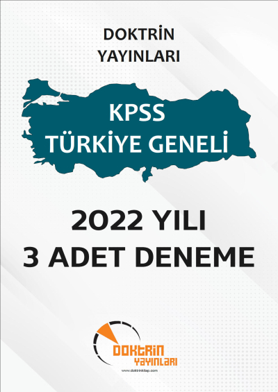 DOKTRİN 3 ADET DENEME ANKA Fotokopi