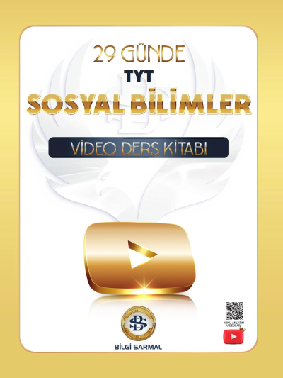 TYT Sosyal Bilimler 29 Günde Video Ders Kitabı Bilgi Sarmal ANKA Fotokopi