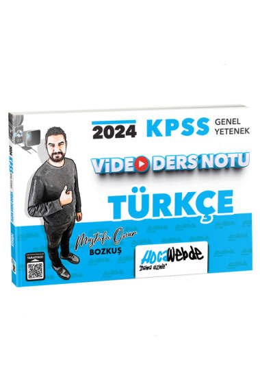 2024 KPSS Türkçe Video Ders Notu ANKA Fotokopi