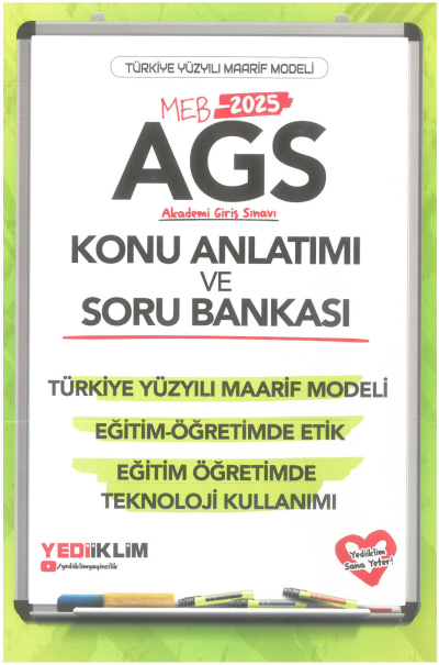 MEB-AGS Konu Anlatımı ve Soru Bankası Türkiye Yüzyılı Maarif Modeli Eğitim Öğretimde Etik Eğitim Öğretimde Teknoloji Kullanımı Yediiklim Yayınları ANKA Fotokopi