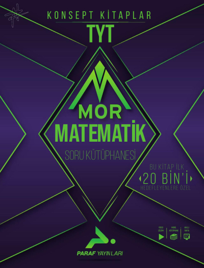 TYT Mor Matematik Soru Kütüphanesi PRF Paraf Yayınları