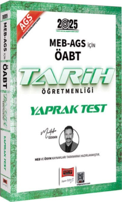 2025 MEB AGS ÖABT Tarih Öğretmenliği Yaprak Test Yargı Yayınları ANKA Fotokopi